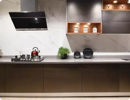 Acrylic Majestic Modular Kitchen