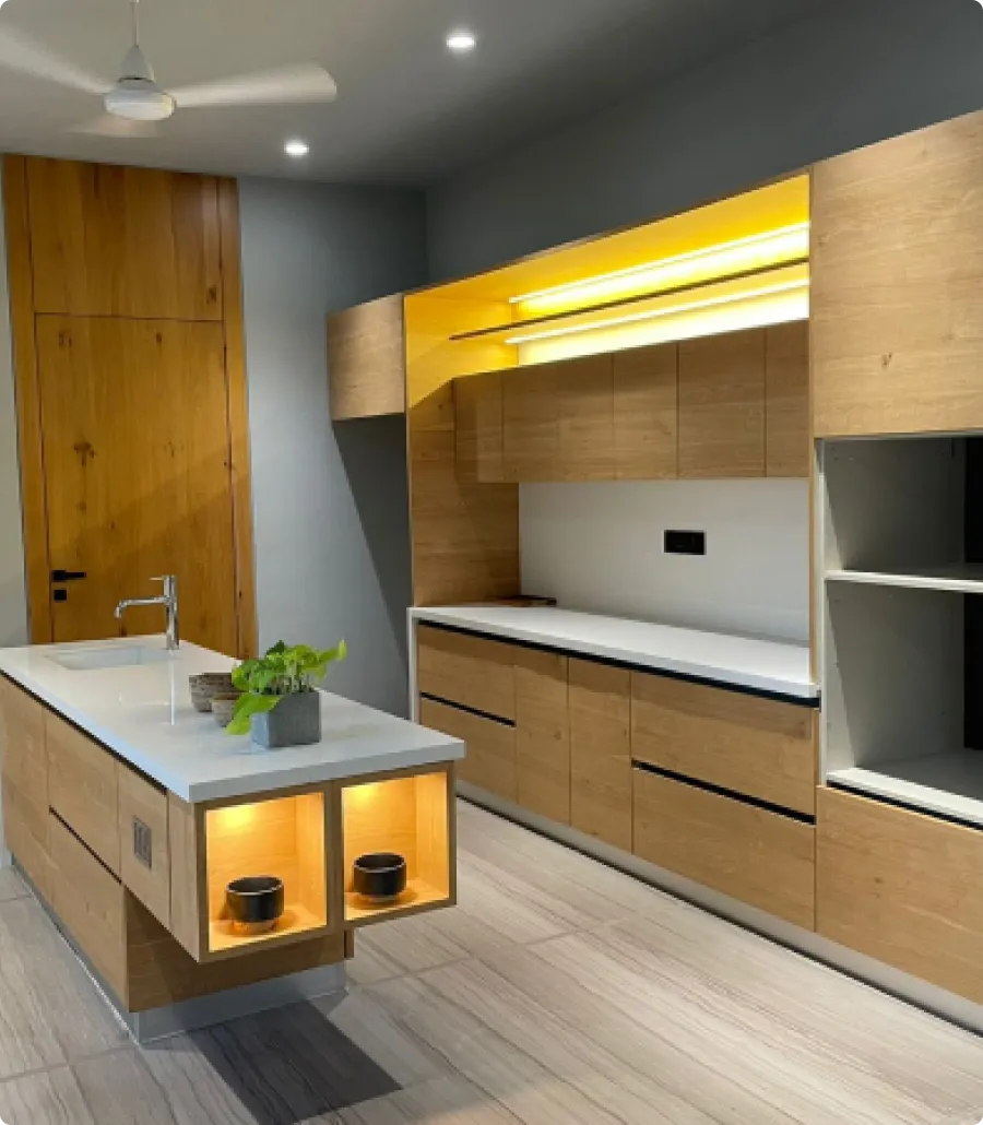 Crossten Kitchen Modular Kitchen