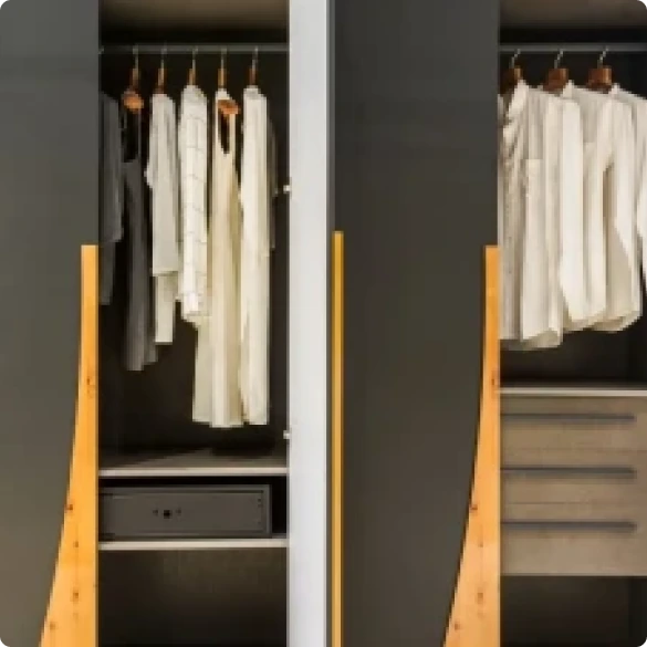 Ebony Ivory Wardrobe